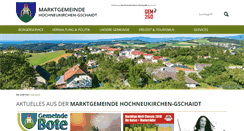 Desktop Screenshot of hochneukirchen-gschaidt.at